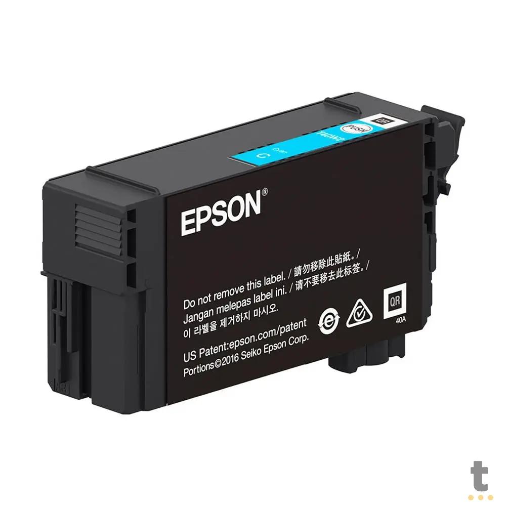 Refil De Tinta Epson T40W220 50ml - Ciano - P/ T5170 T3170 Truedata